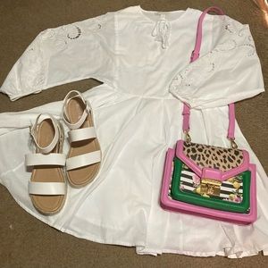 Dillards Chelsea and Violet white summer dress size xs